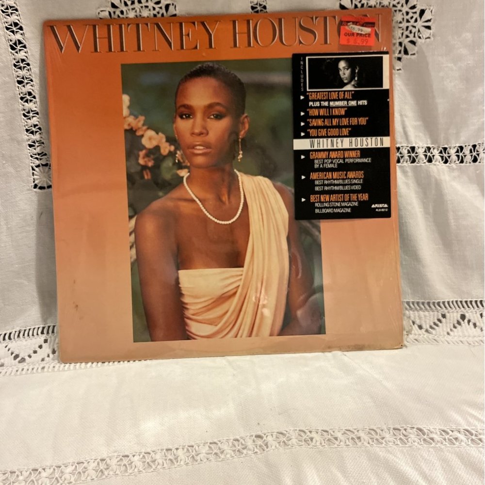 NWT Whitney Houston - (Self-Titled) 1985 Vinyl LP